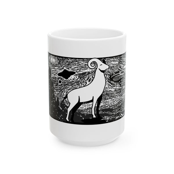 Aries Ceramic Mug, (11oz, 15oz)