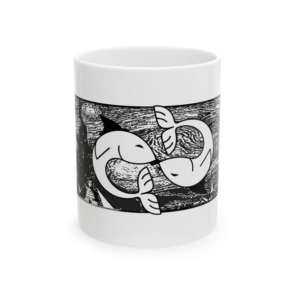 Pisces Ceramic Mug, (11oz, 15oz)